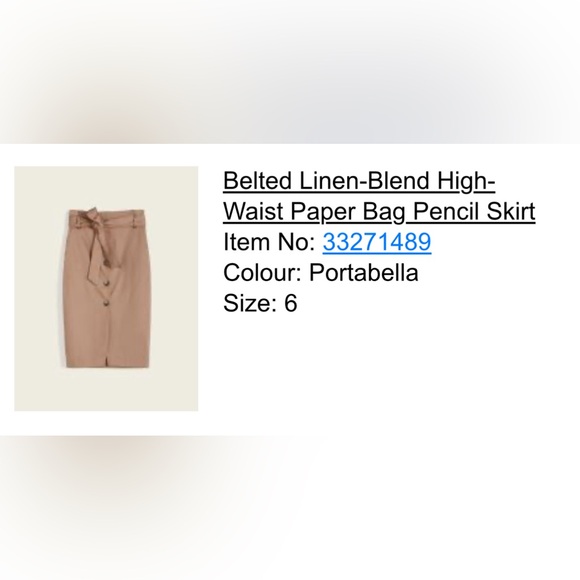 RW&Co - Midi Office Skirt - Size 6 - Picture 2 of 4